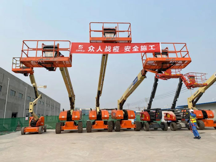 一线探营丨九游网页版·官方站入口为工地复工按下“快进键”